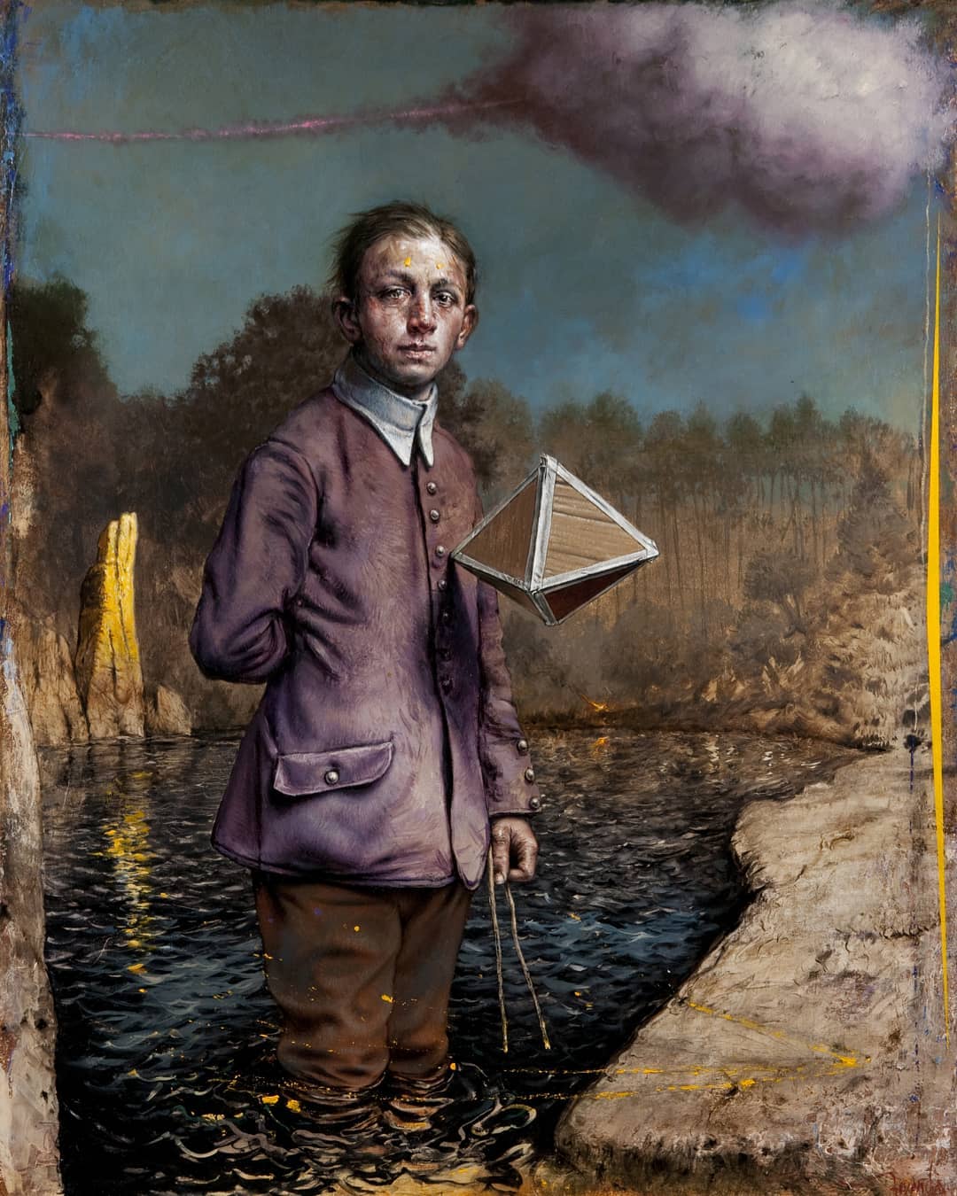 The Magical Realist Portraits of Eddy Stevens | Hi-Fructose Magazine