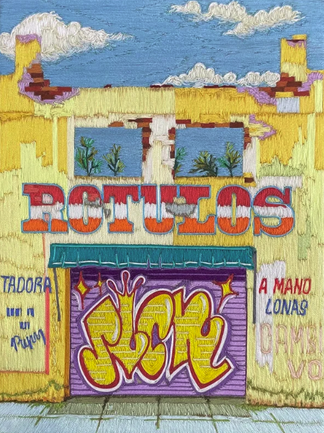 Capturing Cultural memory with the Urban Embroidery of LAURA ORTIZ